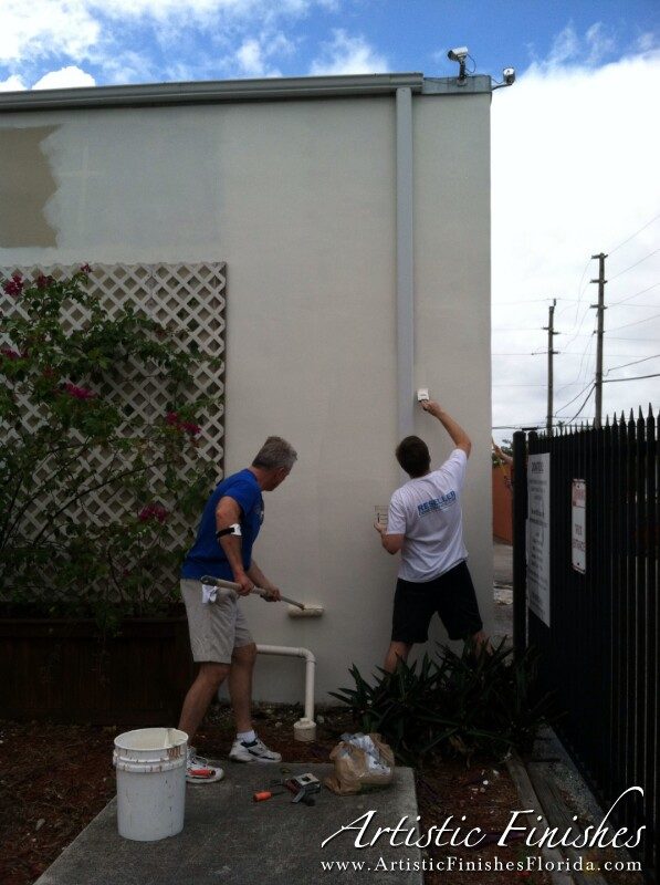 Volunteers Help Paint the Refuge