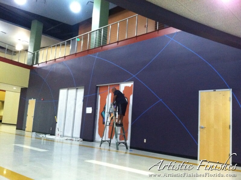 Graphic Wall Taping